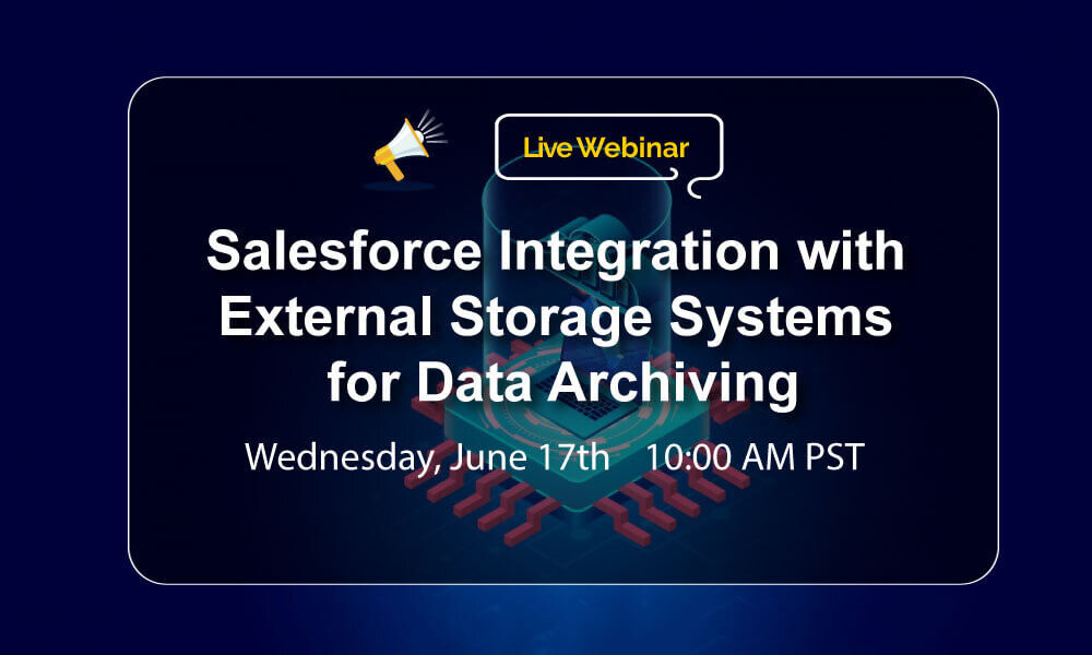 DataArchiva Webinar: Salesforce Data Archiving using External Storage Systems
